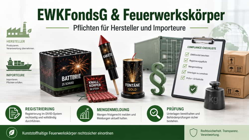 Abgabepflicht für Feuerwerkskörper ab 2027