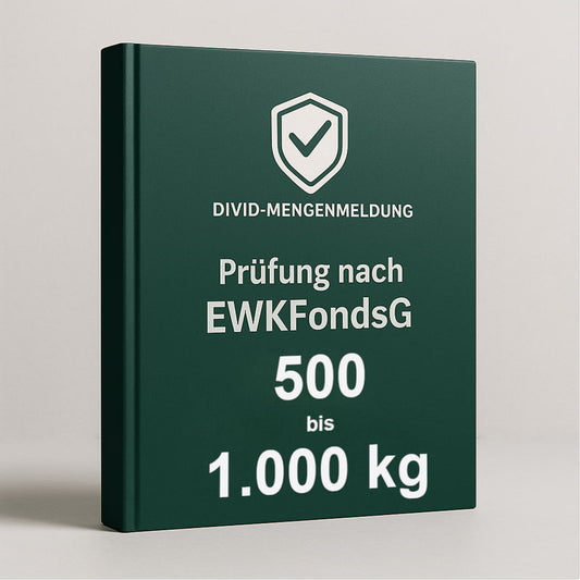 Einwegkunststofffondsgesetz Prüfung, §11 EWKFondsG Prüfung, DIVID Mengenmeldung 2025, zugelassenen Prüfer finden und beauftragen, 	Einwegkunststoff Prüfpflicht Hersteller, Online Händler, Privat Label Eigenmarke, Metzgerei, Bäckerei, Amazon Marke, Prüfung Verpackungen